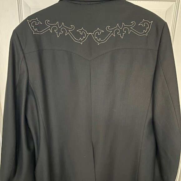 Circle S - Mens Country/Western Rock-n-Roll Jacket - Size Large - Picture 3 of 4